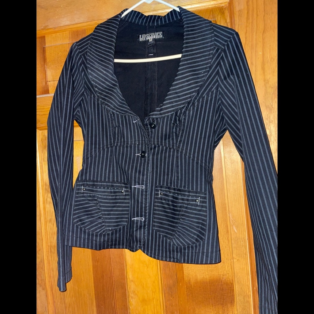 Hot Topic Lip Service Jacket